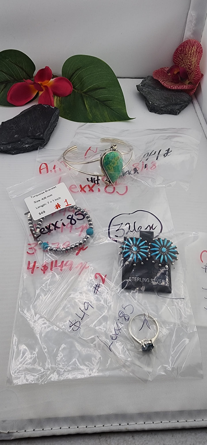 AM SHOW 48HR - RESERVED FOR: Lexxi85 - 8/18/2025 FL tiktok Live Show - 4 Sterling Silver Items