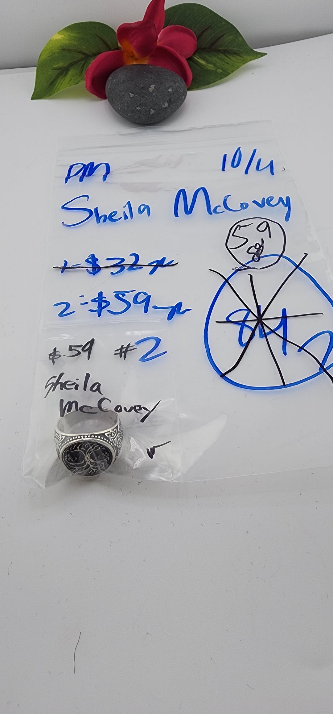 PM SHOW 48HR - RESERVED FOR: Sheila McCovey - 10/4/2025 FL tiktok Live Show - 1 Sterling Silver Items