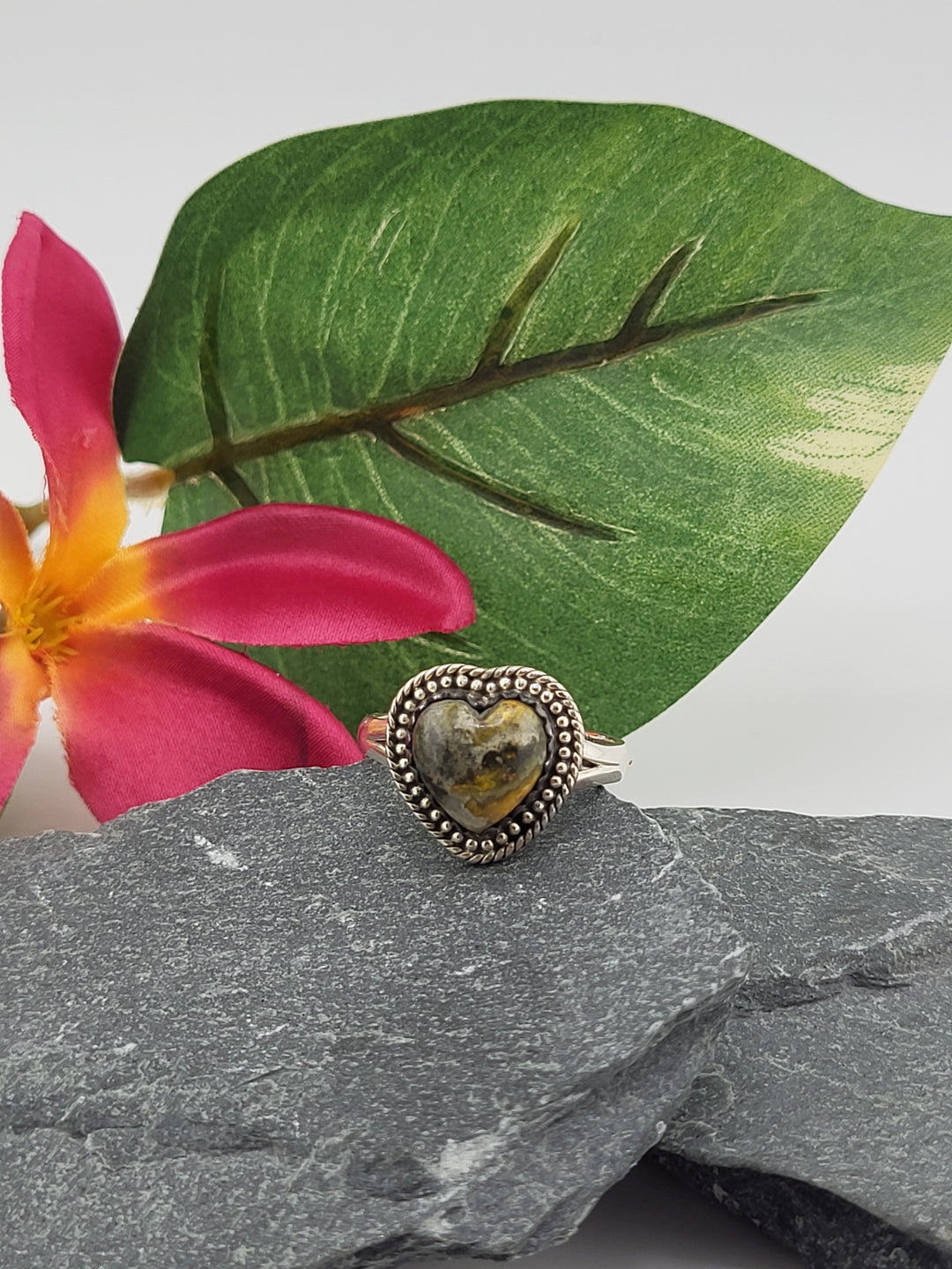 Bumblebee Jasper Ring