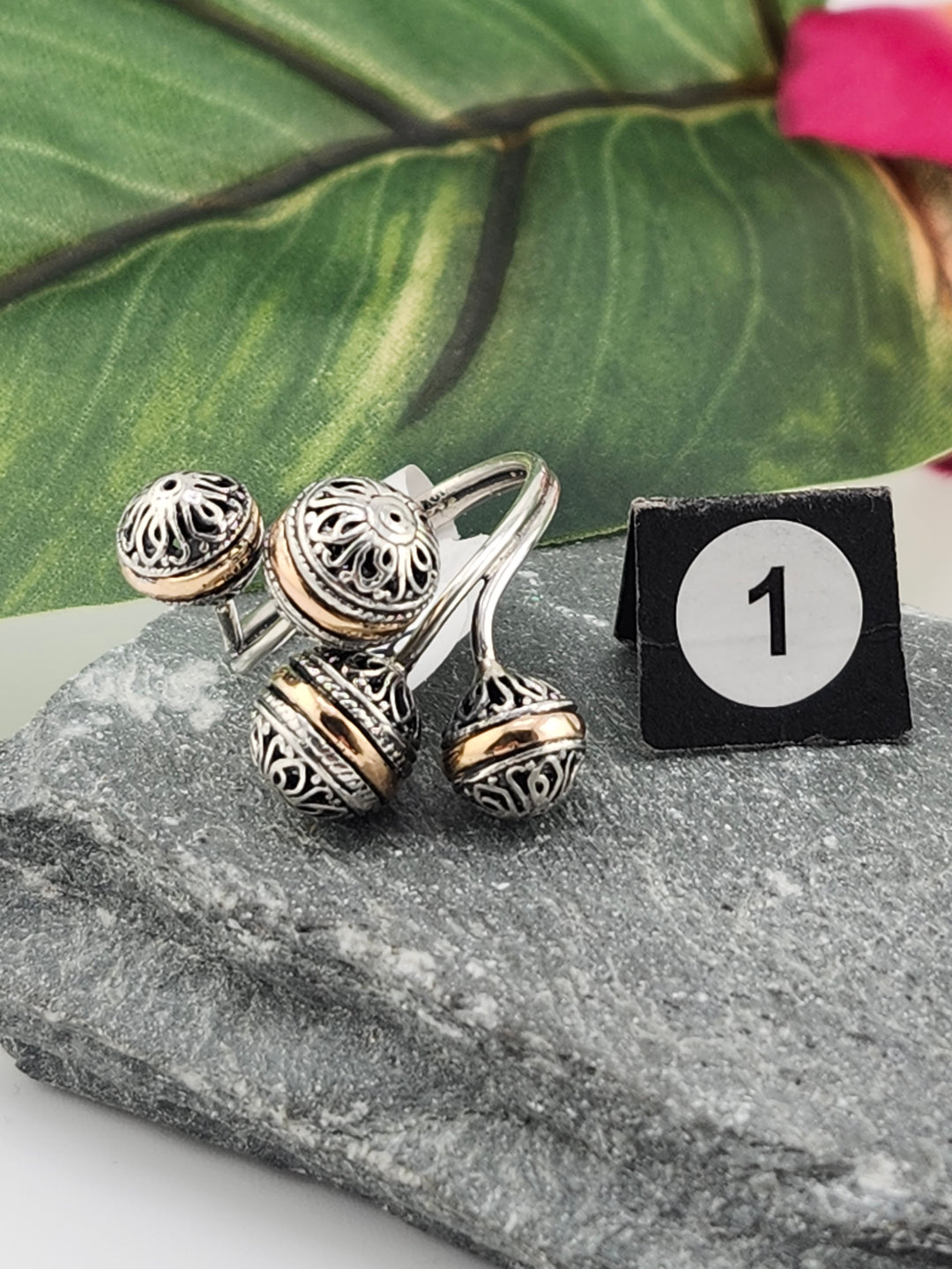 RESERVED FOR: blue jade - 1/21/2025 AM Show - 1 Sterling Silver Item