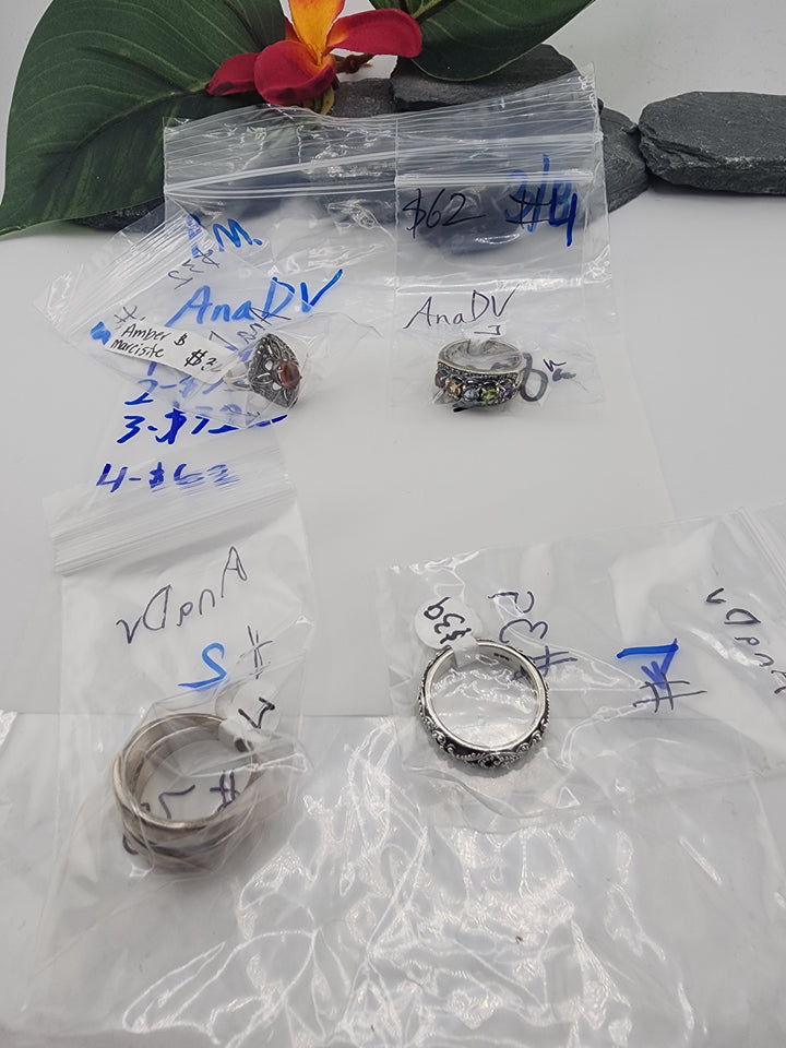 AnaDV - 3/8/26 - 4 925 Sterling Silver Items