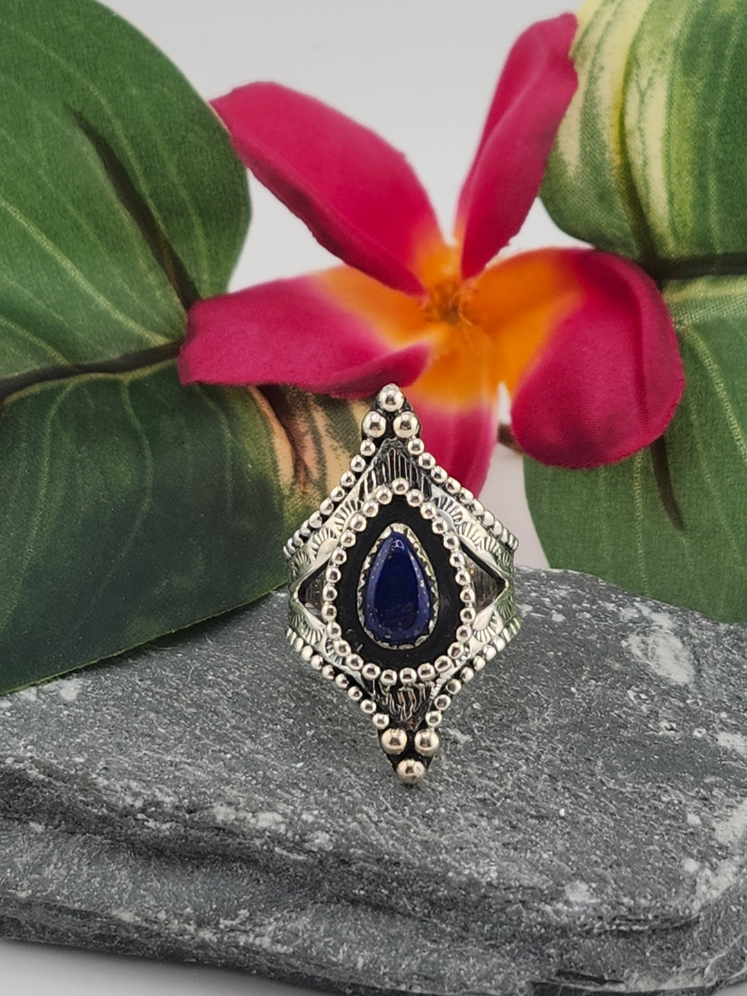 Marquee Lapis Ring Size 6
