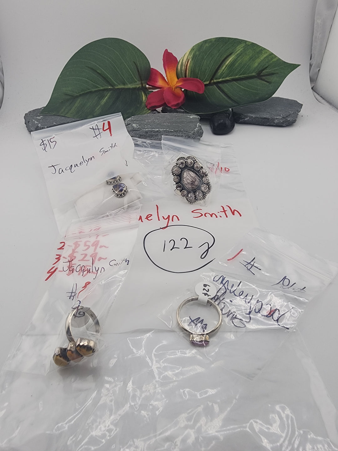 Jacquelyn Smith - 4/10/26 - 4 925 Sterling Silver Items