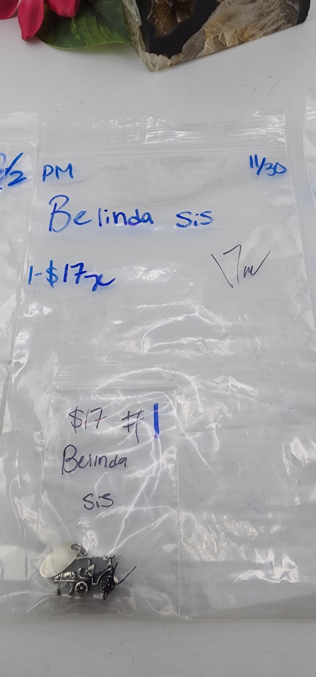 PM SHOW 48HR - RESERVED FOR: Belinda sis - 11/30/2025 tiktok Live Show - 1 Sterling Silver Items