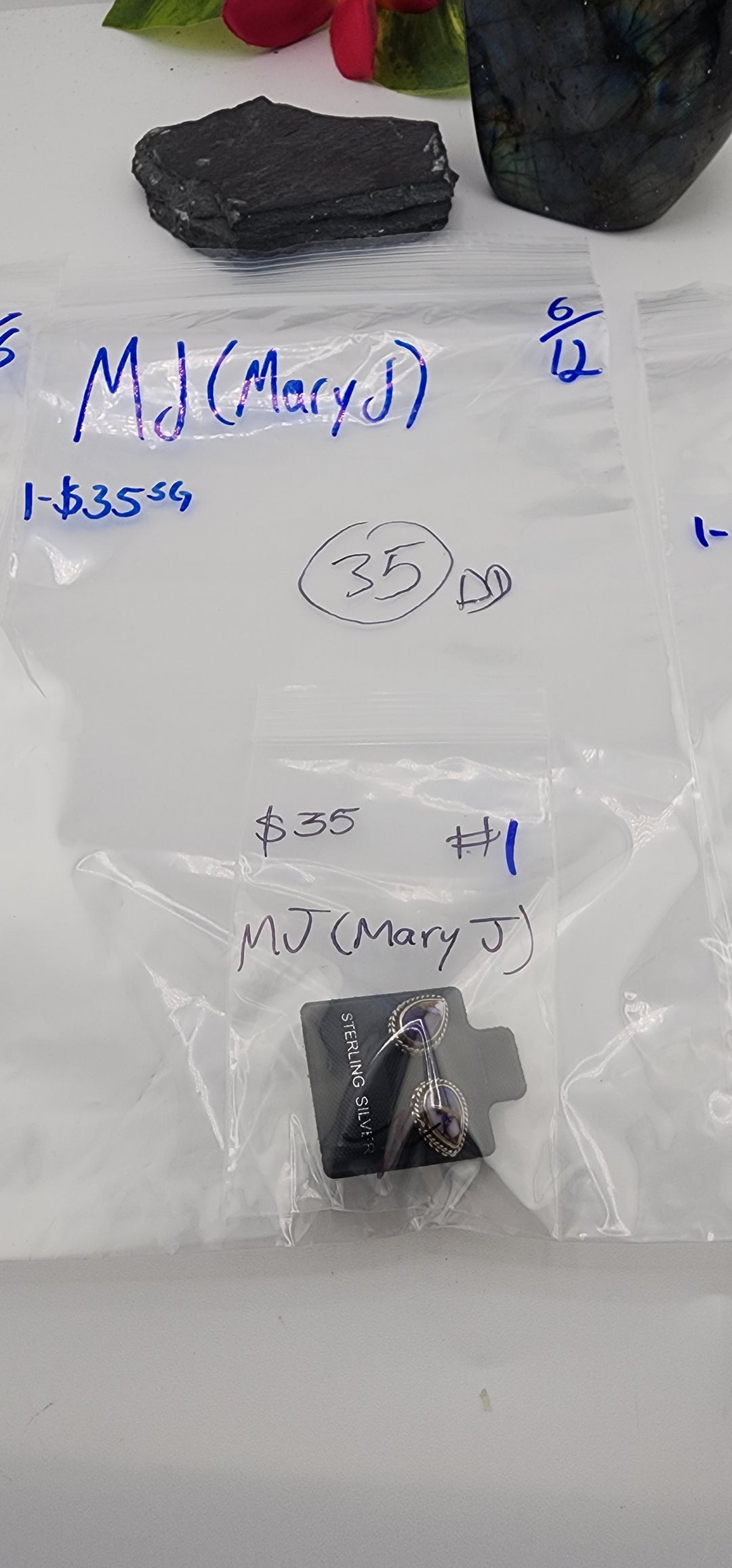 RESERVED FOR: MJ (Mary J) - 6/12/2025 tiktok Reservation Live Show - 1 Sterling Silver Items