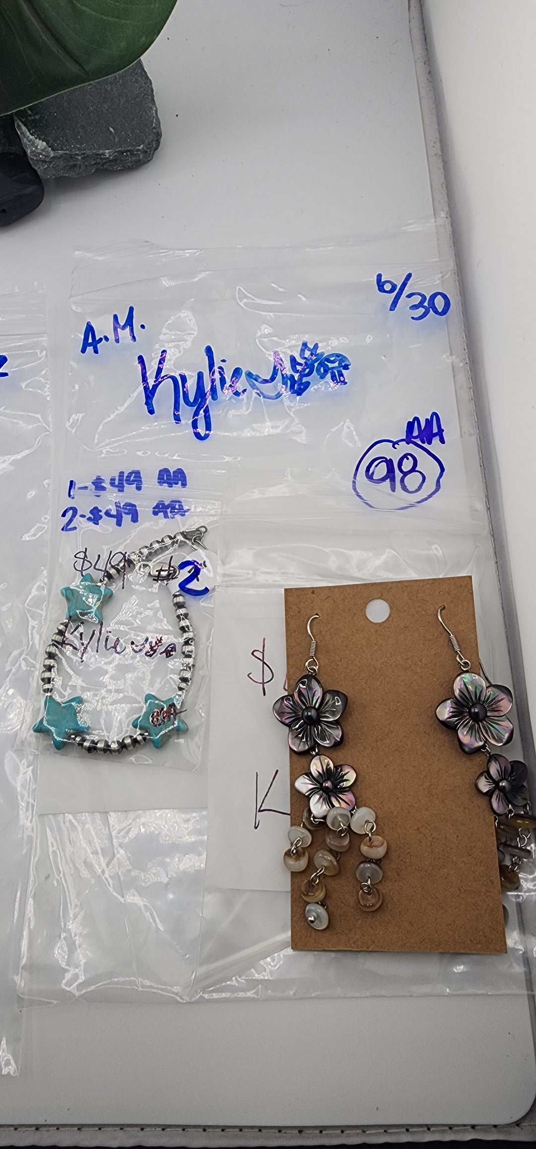 RESERVED FOR: Kylie 🌙🌿🍄 - 6/30/2025 tiktok A.M Live Show - 2 Sterling Silver Items