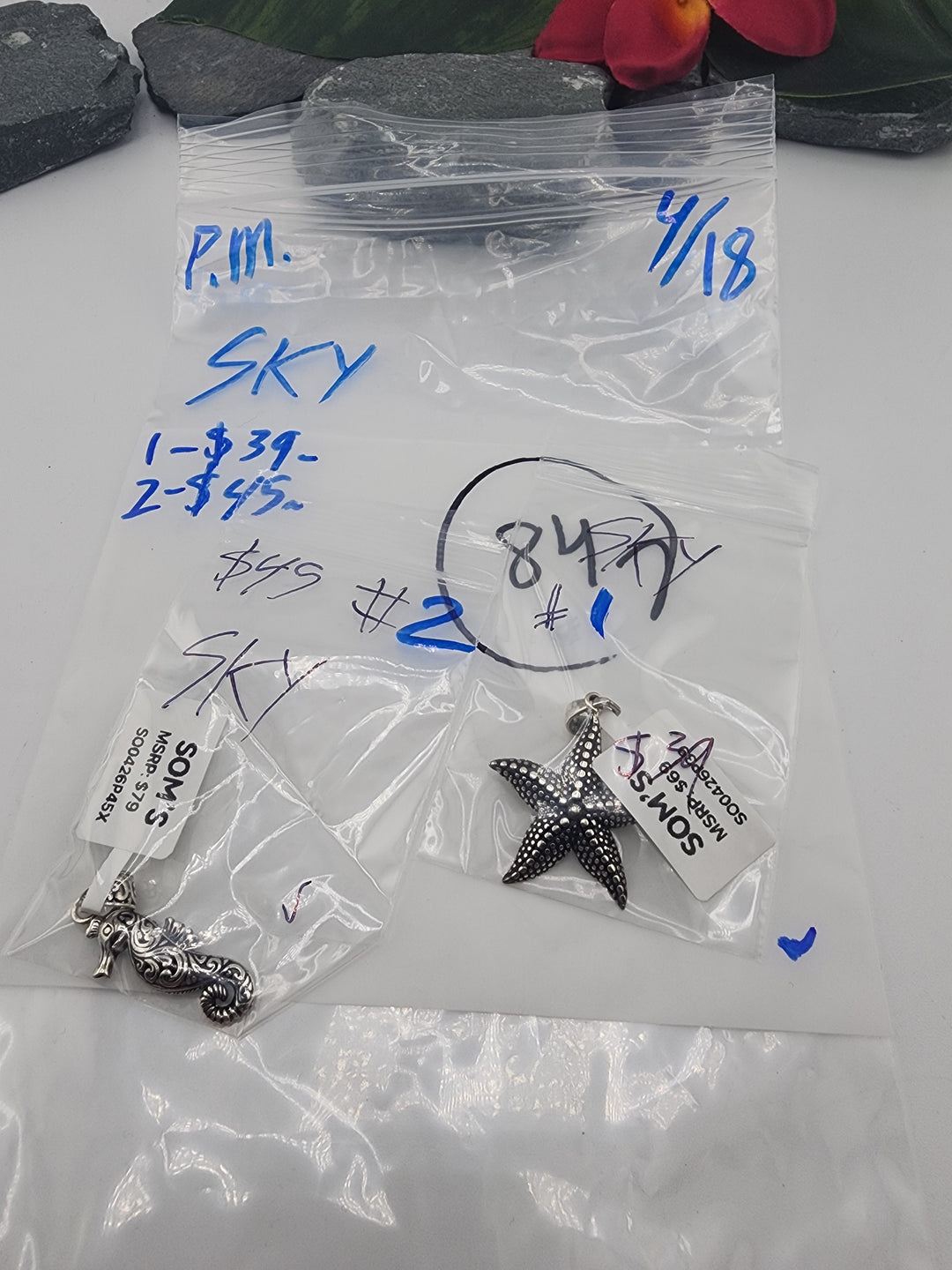 Sky - 4/18/26 PM - 2 925 Sterling Silver Items
