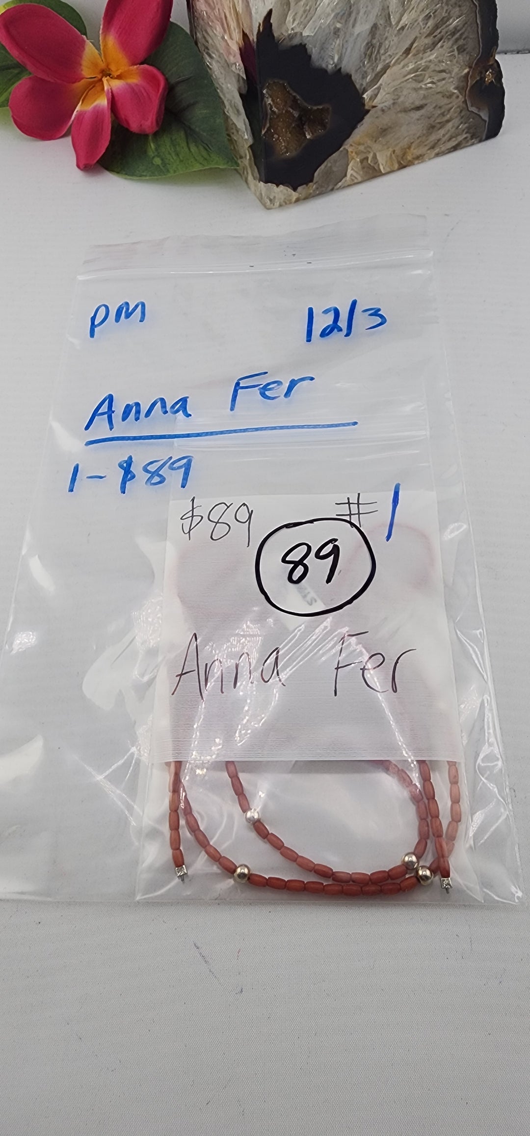 PM SHOW 48HR - RESERVED FOR: Anna Fer - 12/3/2025 tiktok Live Show - 1 Sterling Silver Items