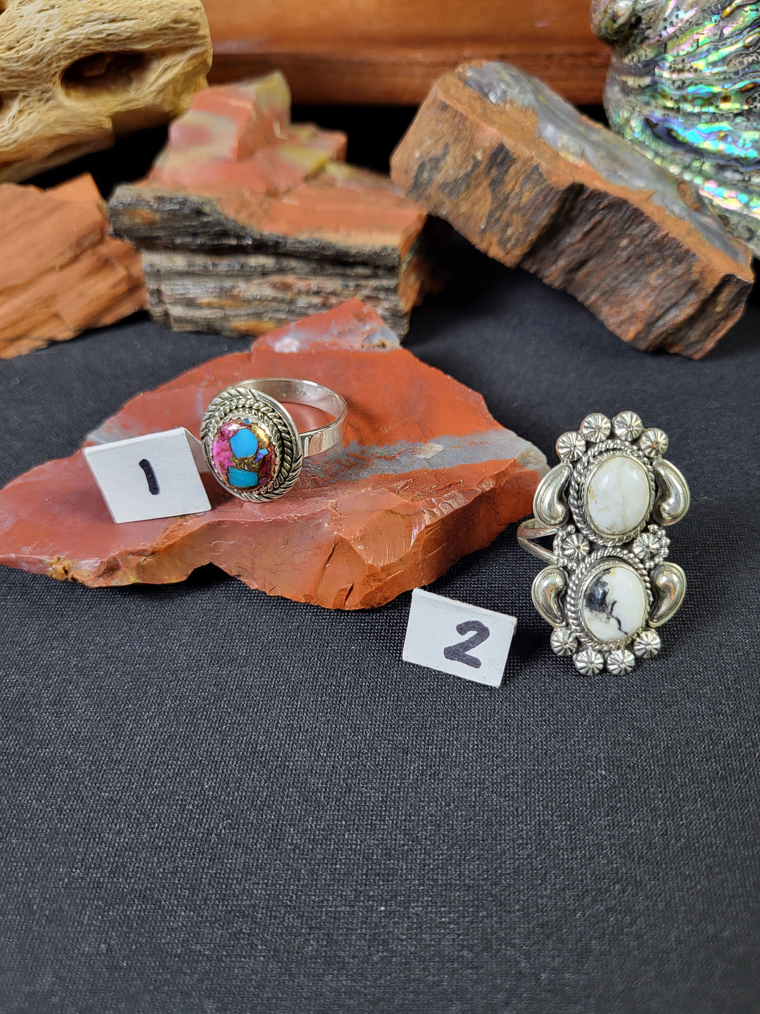 RESERVED FOR:  BrookeSommer-7/10/24-2 Sterling Silver Items