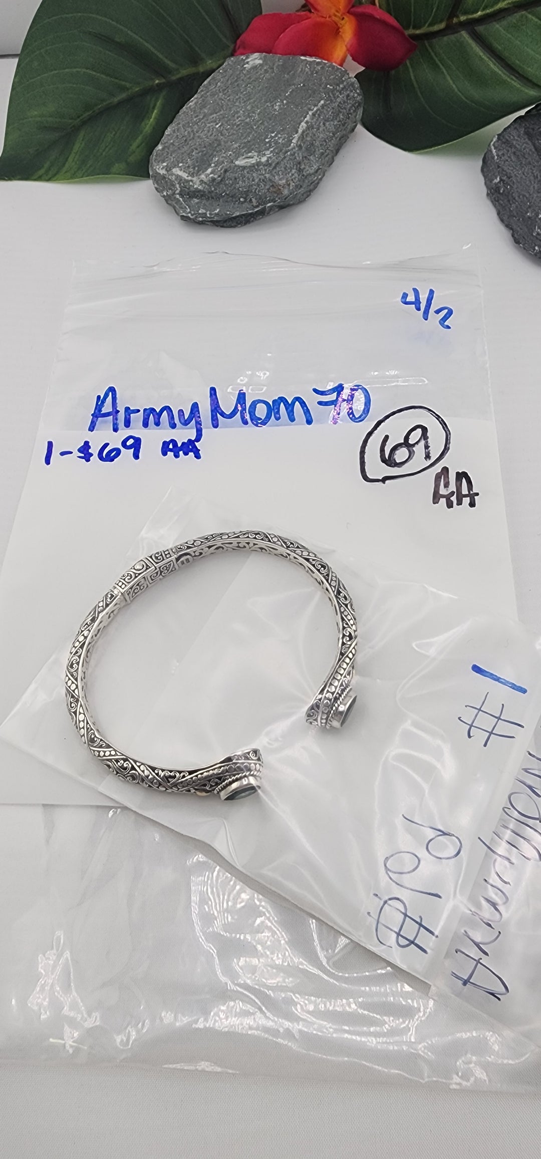 RESERVED FOR: ArmyMom70 - 4/2/2025 Tiktok Live Show - 1 Sterling Silver Items