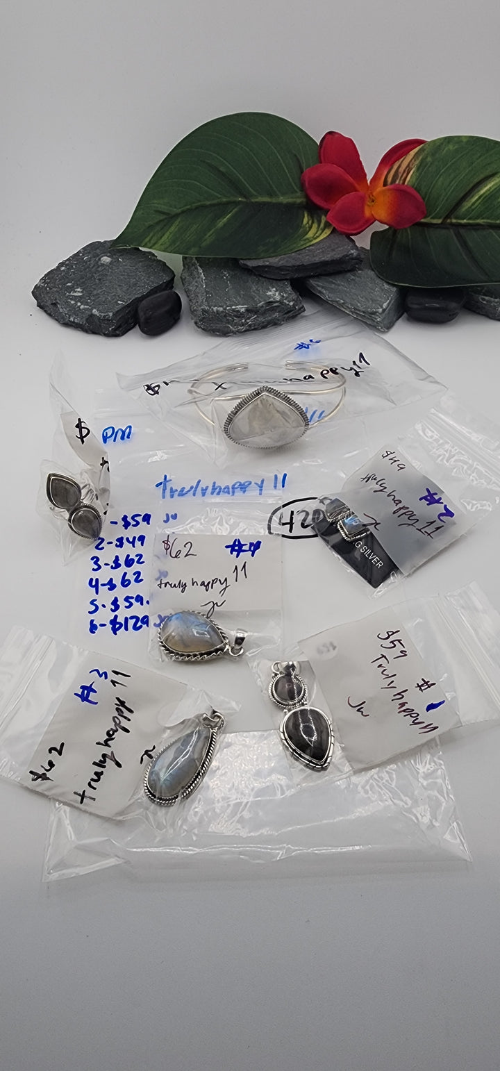 trulyhappy11- 6 -925 Sterling Silver Items
