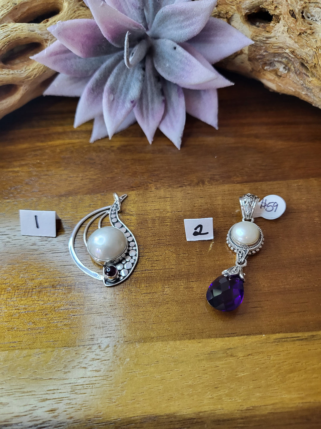 RESERVED FOR: Kristy 8/4/24- 2 Sterling Silver Items