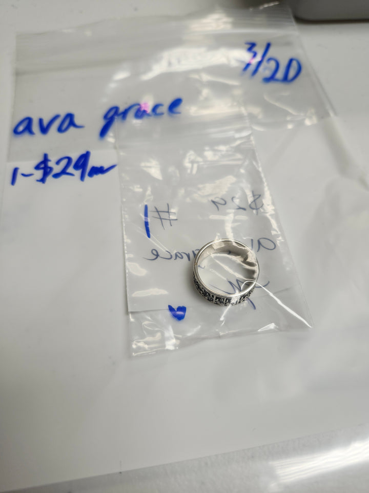 RESERVED FOR: ava grace - 3/20/2025 Live Show - 1 Sterling Silver Items