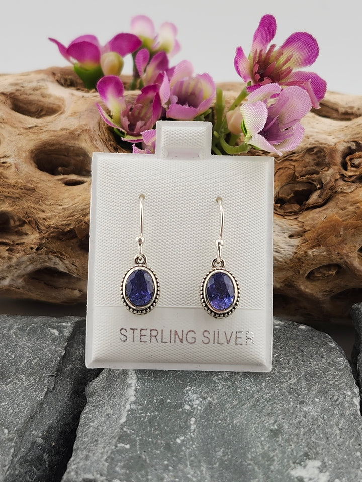 Tanzanite Oval Dangles