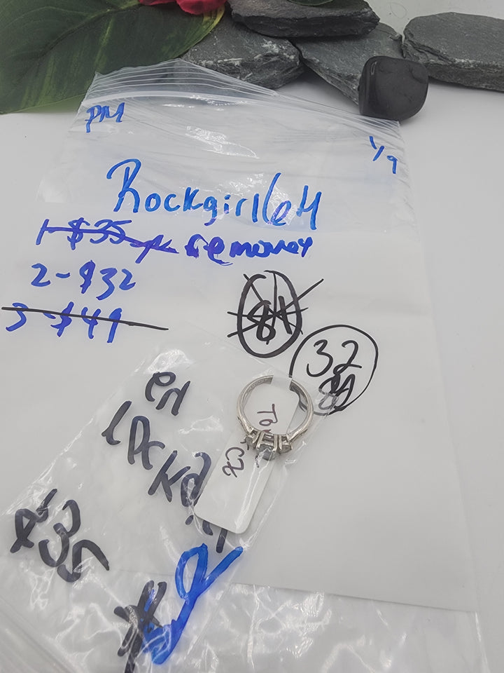 Custom sterling silver items - PM SHOW RESERVED FOR: Rockgirl64 - 1/9/2026 tiktok Live Show - 1 Sterling Silver Items