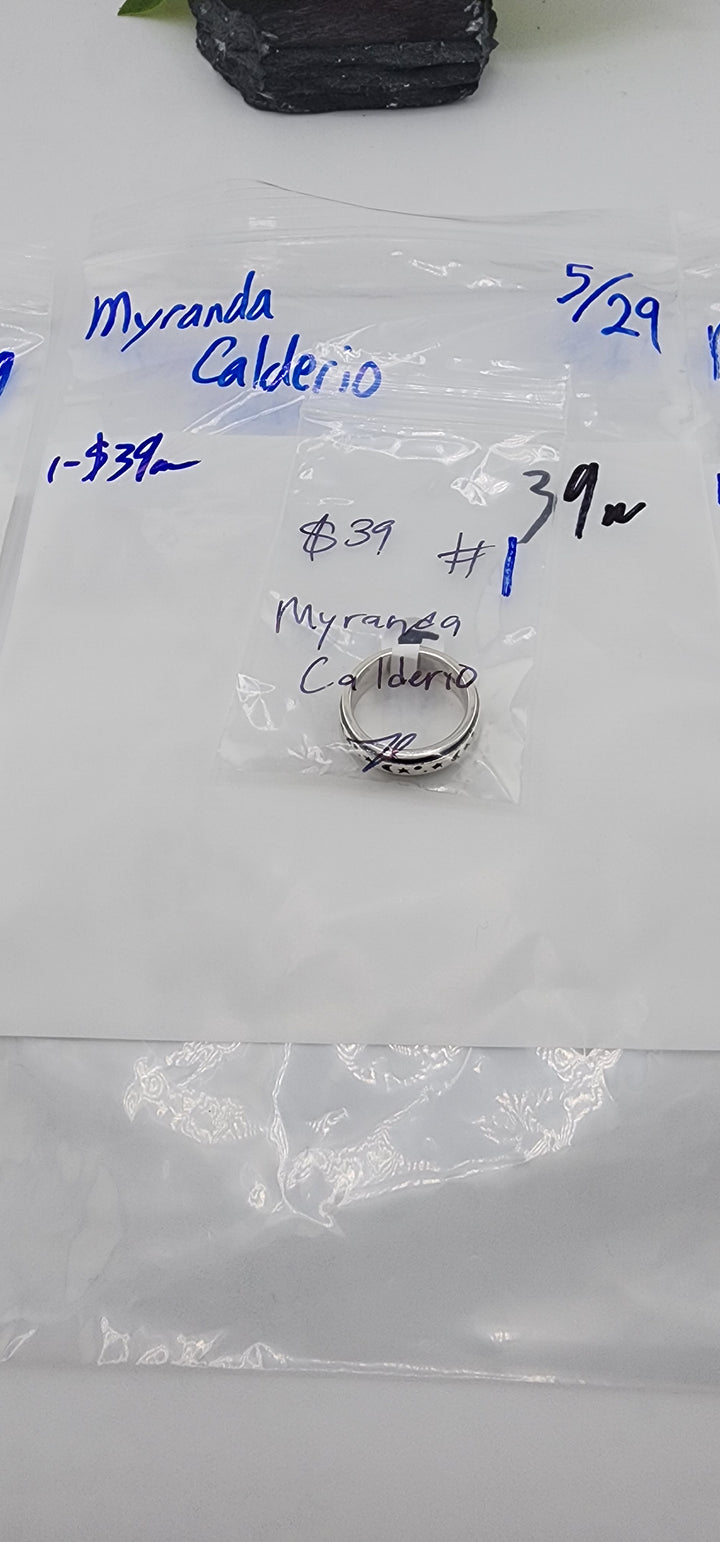RESERVED FOR: Myranda Calderio - 5/29/2025 tiktok Live Show - 1 Sterling Silver Items