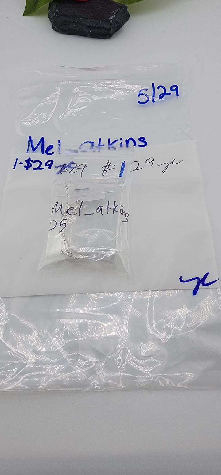 RESERVED FOR: Mel_atkins - 5/29/2025 tiktok Live Show - 1 Sterling Silver Items