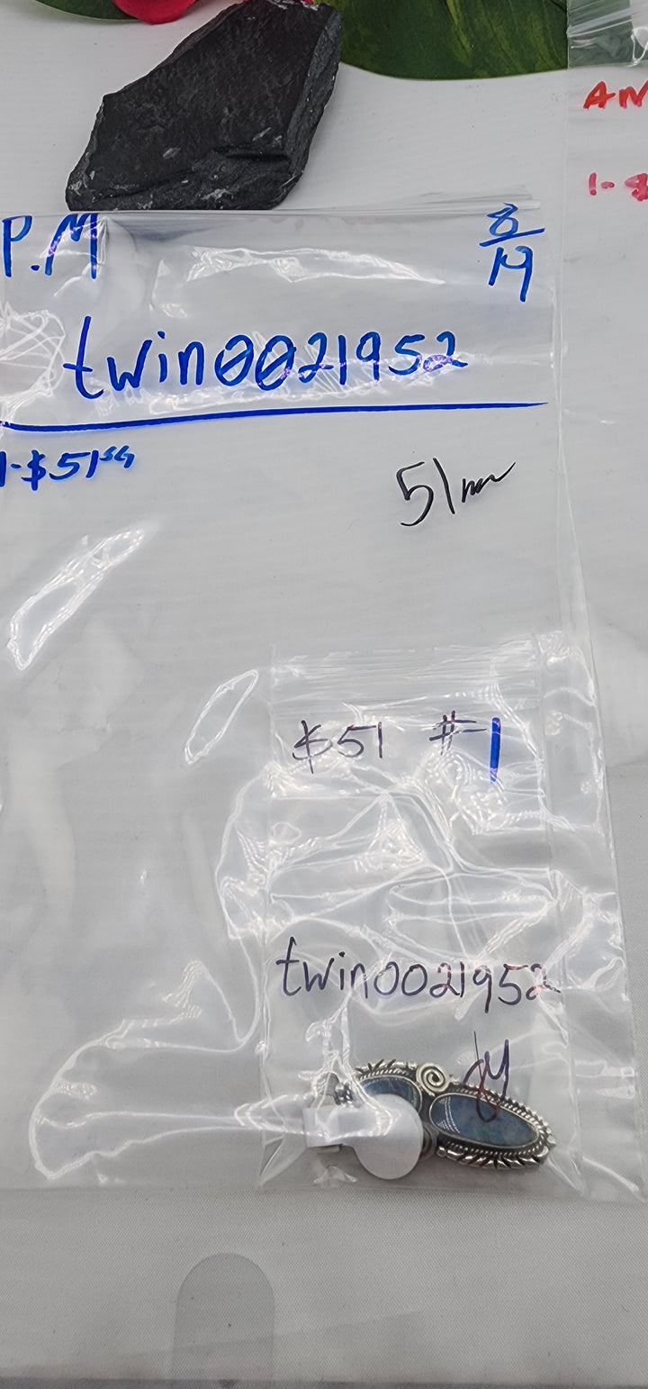 PM SHOW 48HR - RESERVED FOR: twin0021952 - 8/19/2025 FL tiktok Live Show - 1 Sterling Silver Items