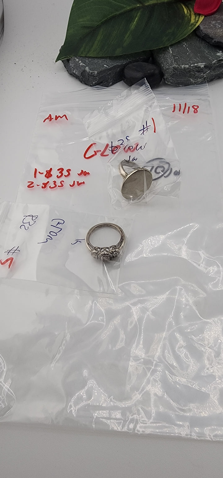 AM SHOW 48HR RESERVED FOR:  GLOW- 11/18/2025 FL tiktok Live Show - 2 Sterling Silver Items