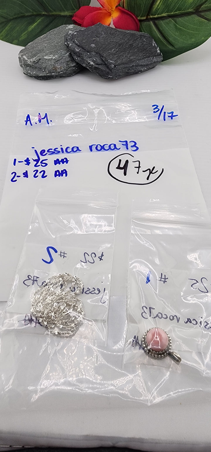 RESERVED FOR: jessicaroca73- 3/17/2025 A.M Live Show - 2 Sterling Silver Items