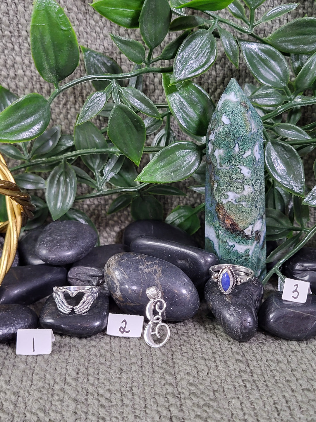 RESERVED FOR: Y@'s Momma 8/23/24- 3 Sterling Silver Items