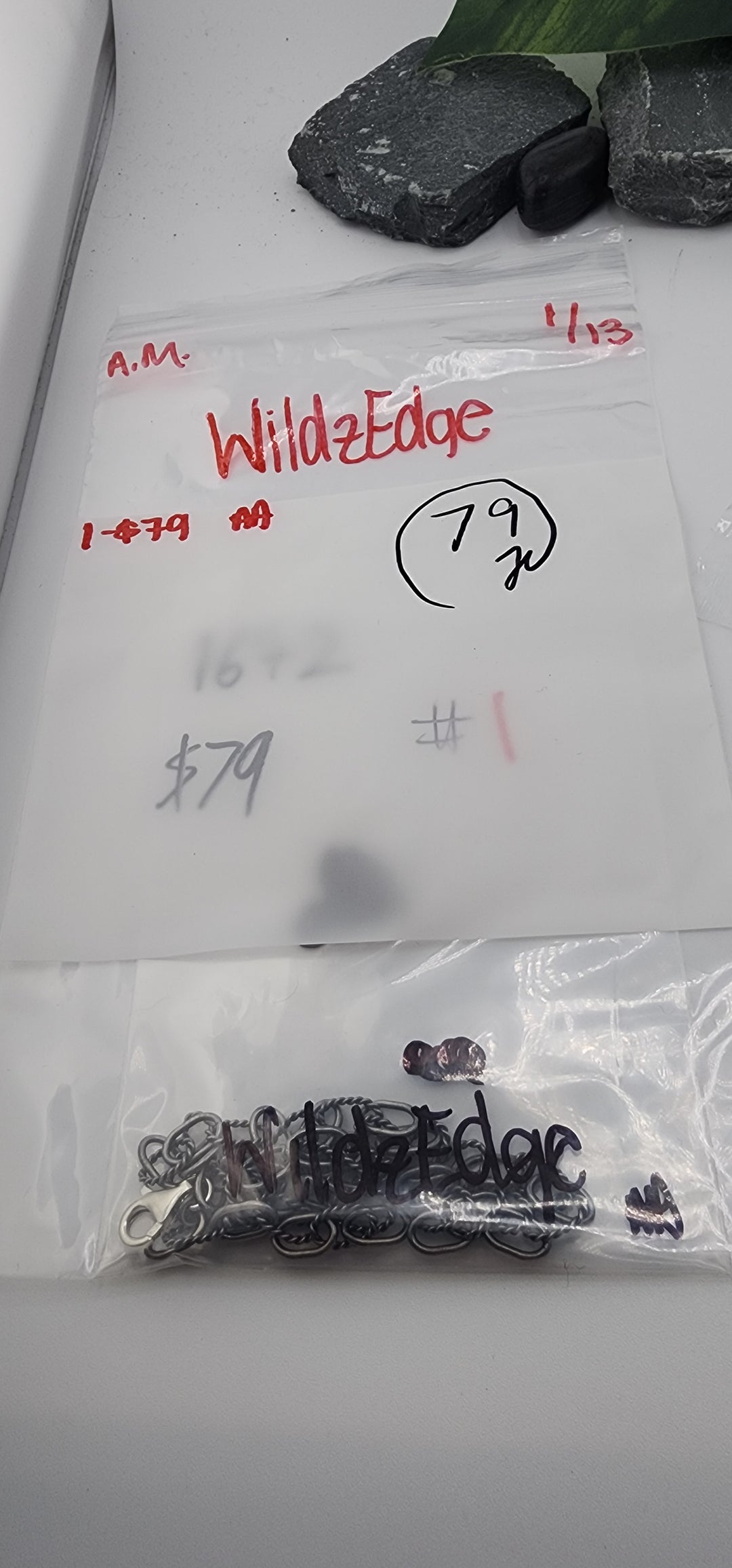 Custom sterling silver items - AM SHOW RESERVED FOR: WildzEdge - 1/13/2026 FL tiktok Live Show - 1 Sterling Silver Items