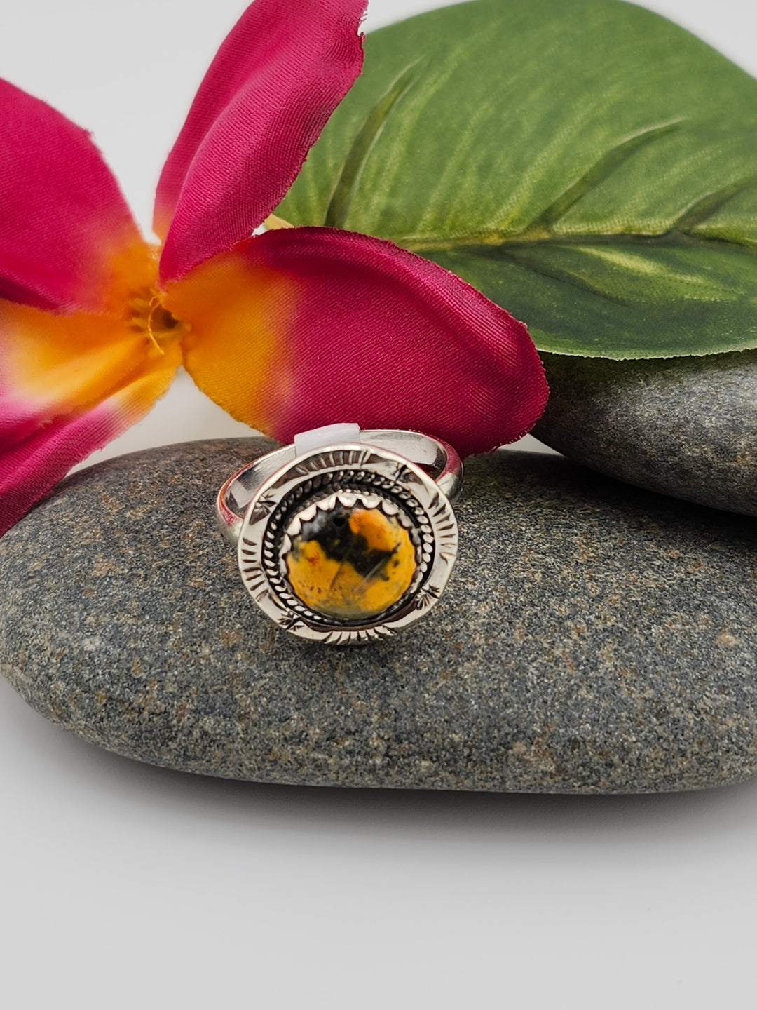 Bumblebee Jasper Ring