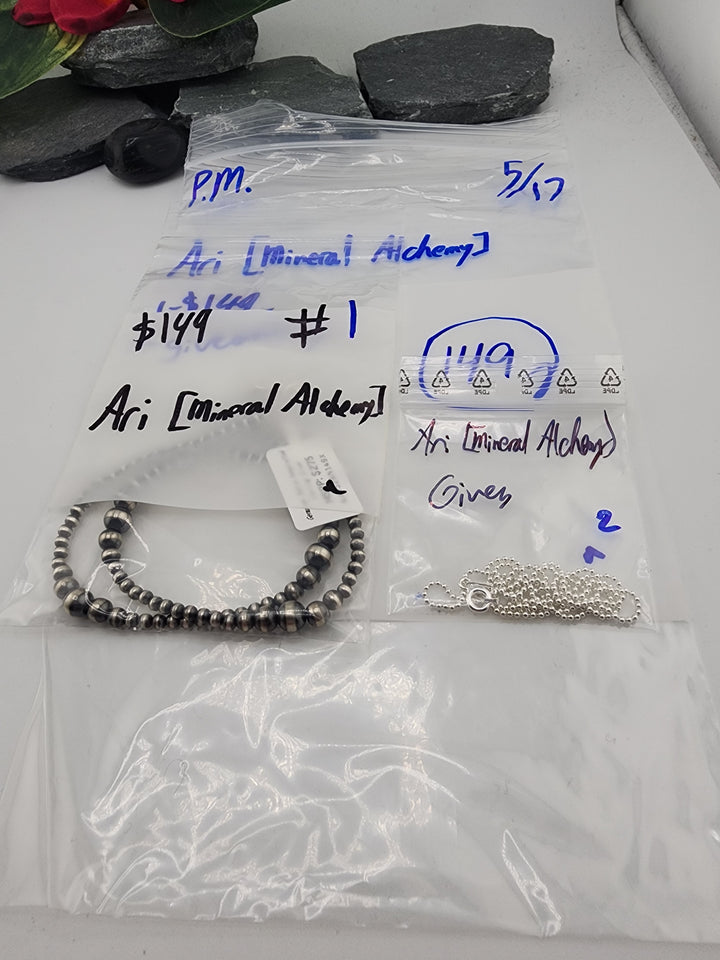 Ari [Mineral Alchemy] - 5/17/26 PM - 2 925 Sterling Silver