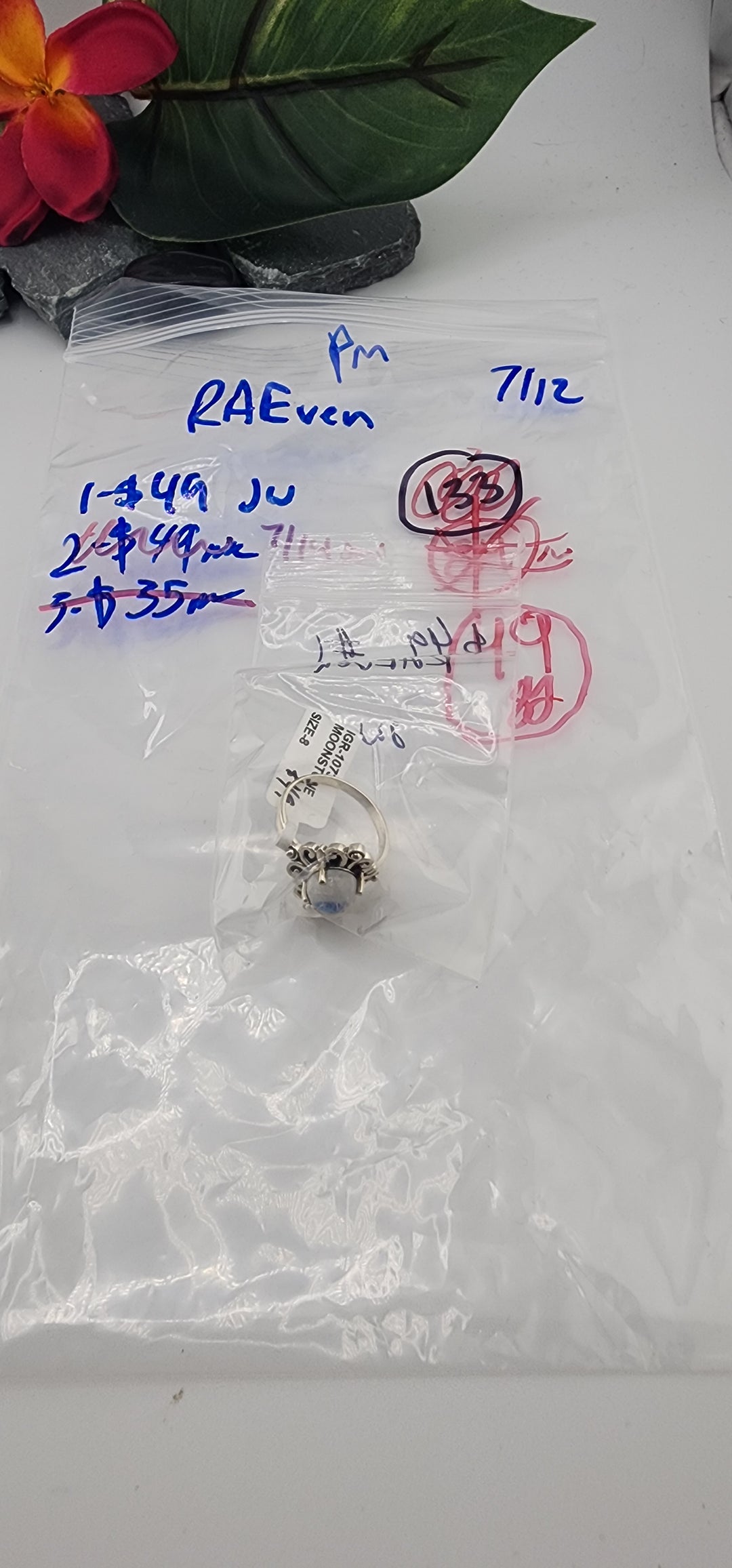 PM SHOW 48HR - RESERVED FOR:  RAEven- 7/12/2025 FL tiktok Live Show - 1 Sterling Silver Items