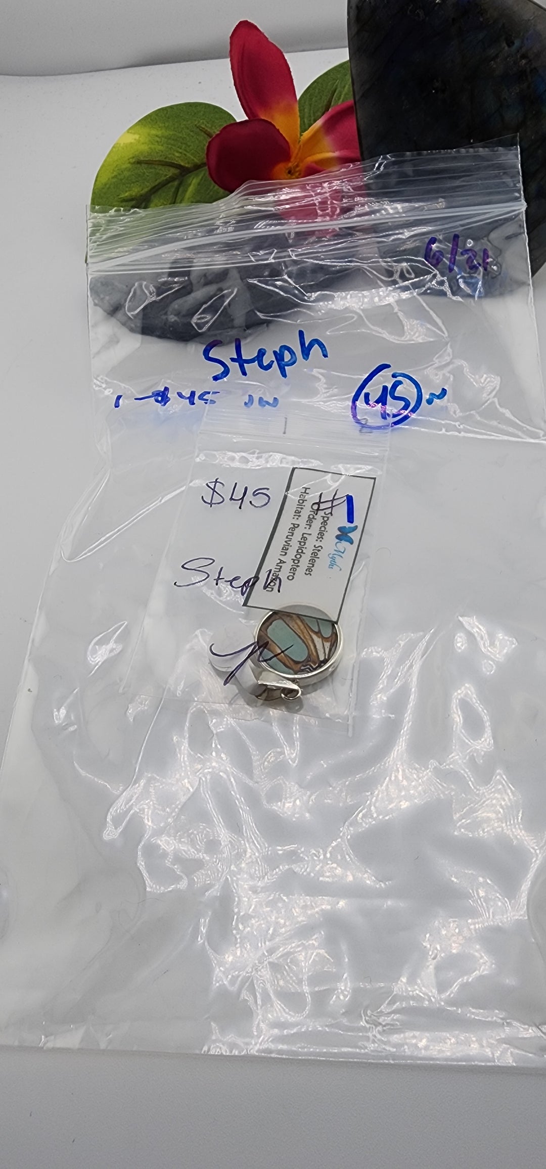 48HR - RESERVED FOR:  Steph- 6/21/2025 FL tiktok Live Show -1  Sterling Silver Item
