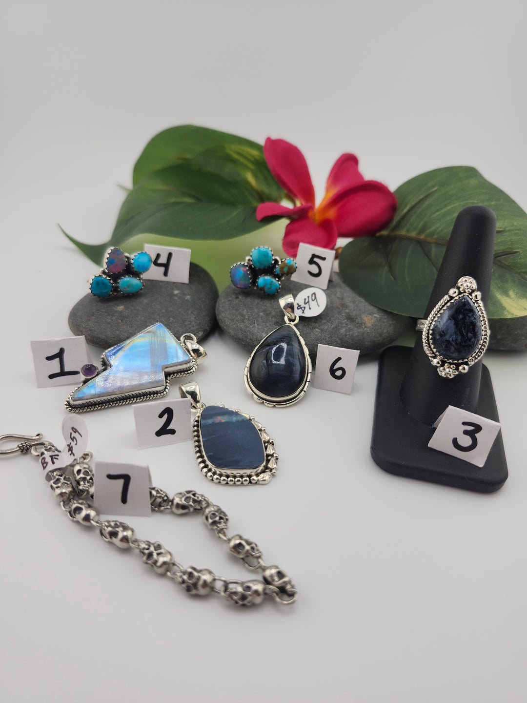 RESERVED FOR:  Snoble44 -11/29/2024 - 6 Sterling Silver Items