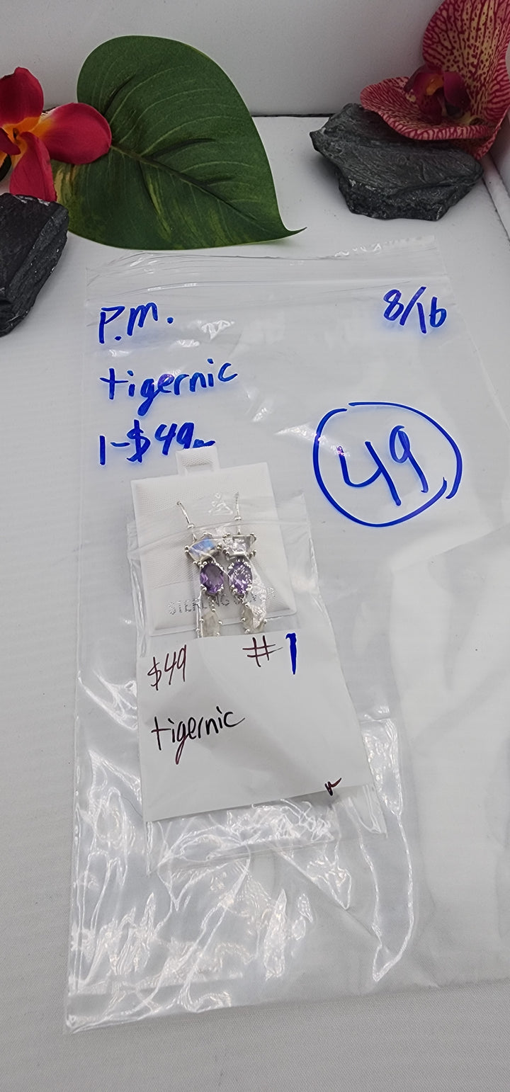 PM SHOW 48HR - RESERVED FOR: tigernic - 8/16/2025 FL tiktok Live Show - 1 Sterling Silver Items