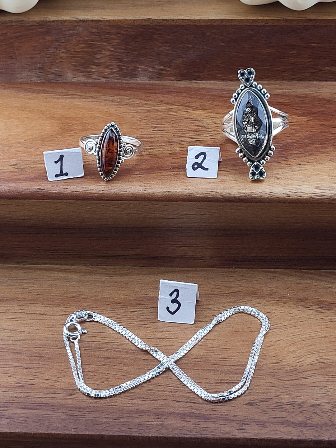 RESERVED FOR: Brendacole262🌸 - 10/02/2024 - 3 Sterling Silver Items