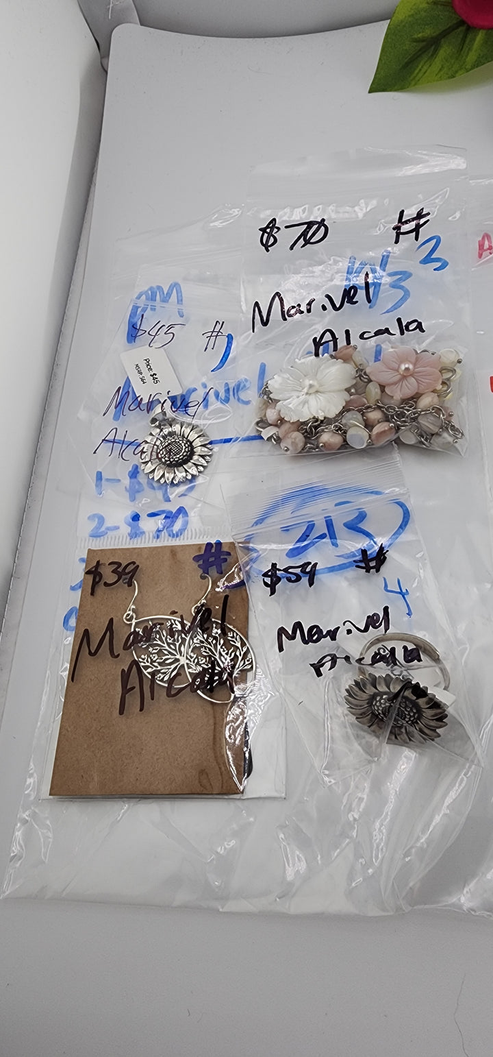 PM SHOW 48HR - RESERVED FOR: Marivel Alcala - 10/3/2025 FL tiktok Live Show - 4 Sterling Silver Items
