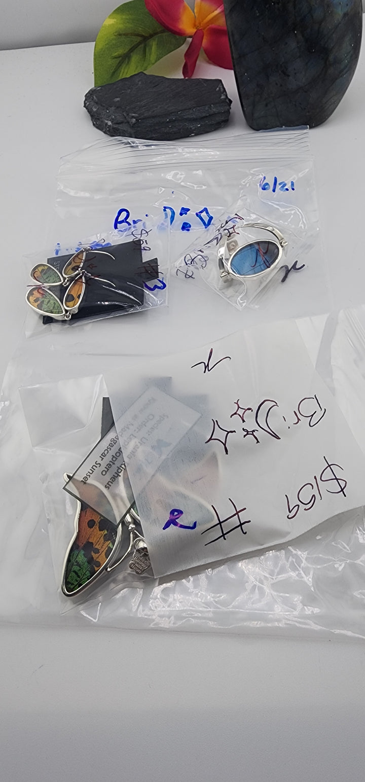 48HR - RESERVED FOR:  Bri🌙✨- 6/21/2025 FL tiktok Live Show - 3 Sterling Silver Items