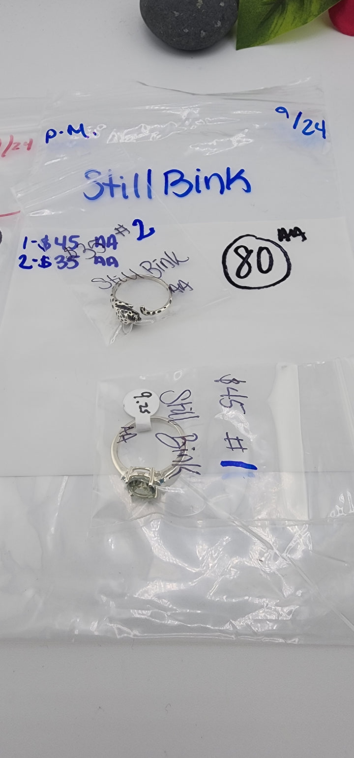 PM SHOW 48HR - RESERVED FOR: Still Bink - 9/24/2025 FL tiktok Live Show - 2 Sterling Silver Items