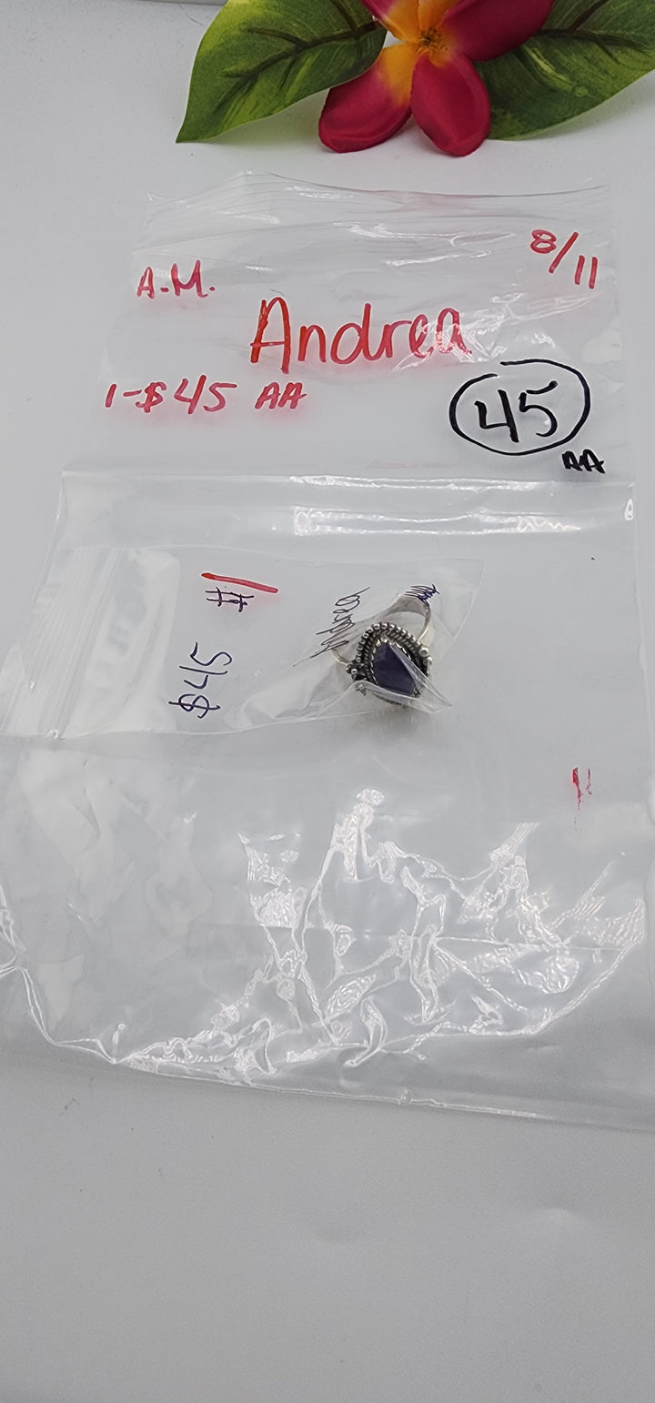 AM SHOW 48HR - RESERVED FOR: Andrea - 8/11/2025 FL tiktok Live Show - 1 Sterling Silver Items