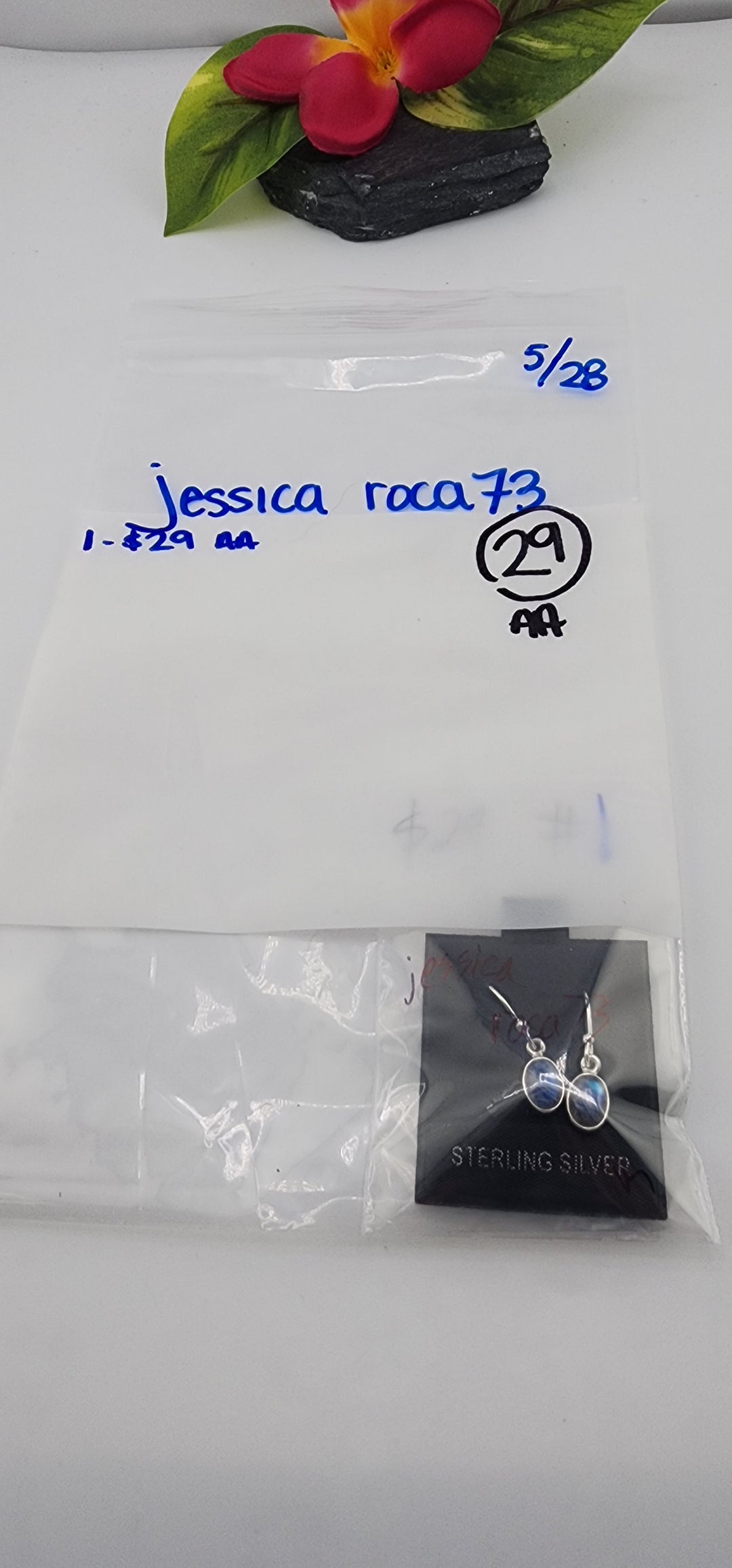 RESERVED FOR: jessica roca73 - 5/28/2025 tiktok Live Show - 1 Sterling Silver Items