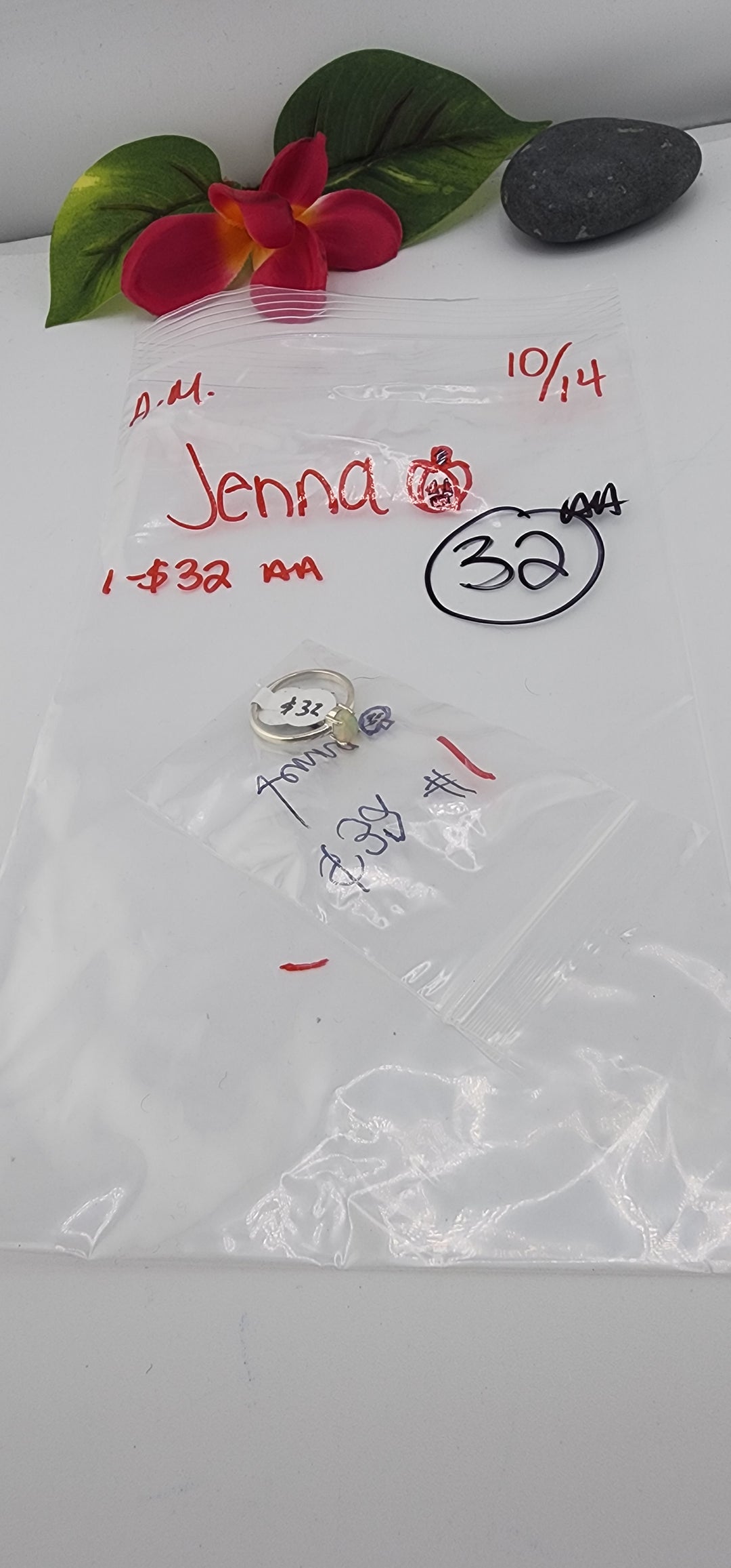 AM SHOW 48HR RESERVED FOR: Jenna 🎃  - 10/14/2025 FL tiktok Live Show -  1 Sterling Silver Items