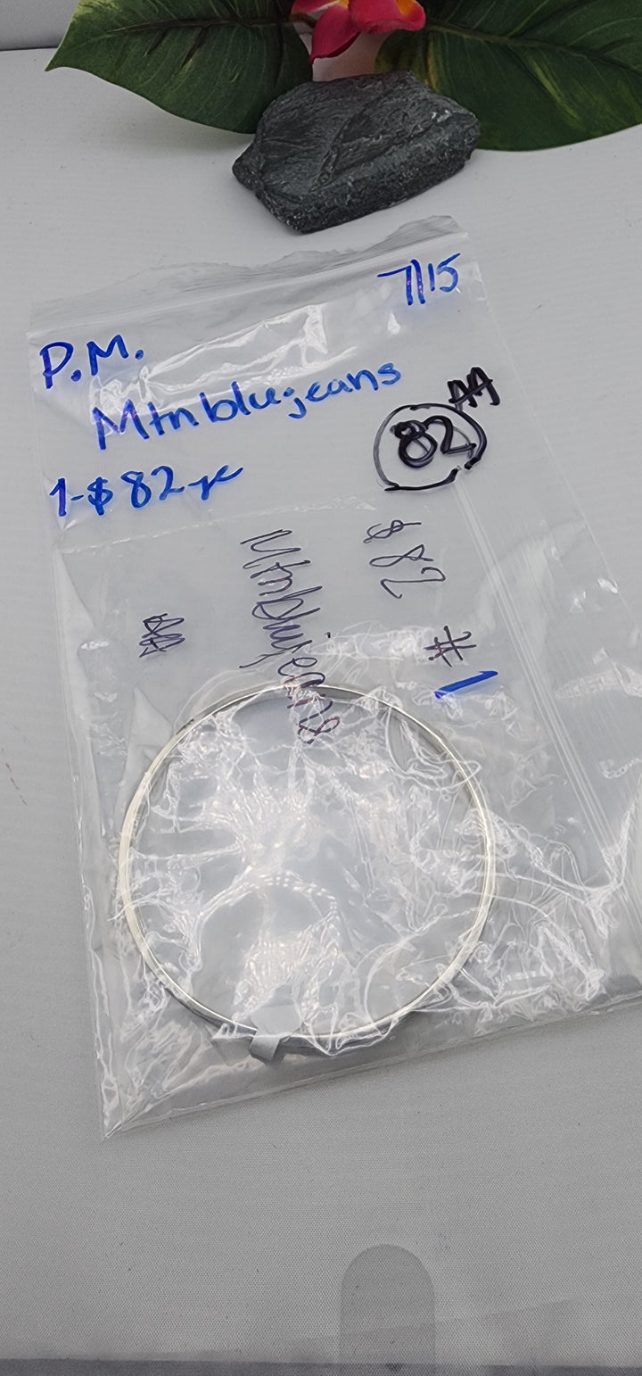 PM SHOW 48HR - RESERVED FOR: Mtnblujeans - 7/15/2025 FL tiktok Live Show - 1 Sterling Silver Items