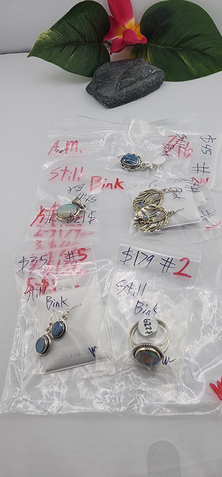 AM SHOW 48HR - RESERVED FOR:  Still Bink - 7/16/2025 FL tiktok Live Show -  5 Sterling Silver Items