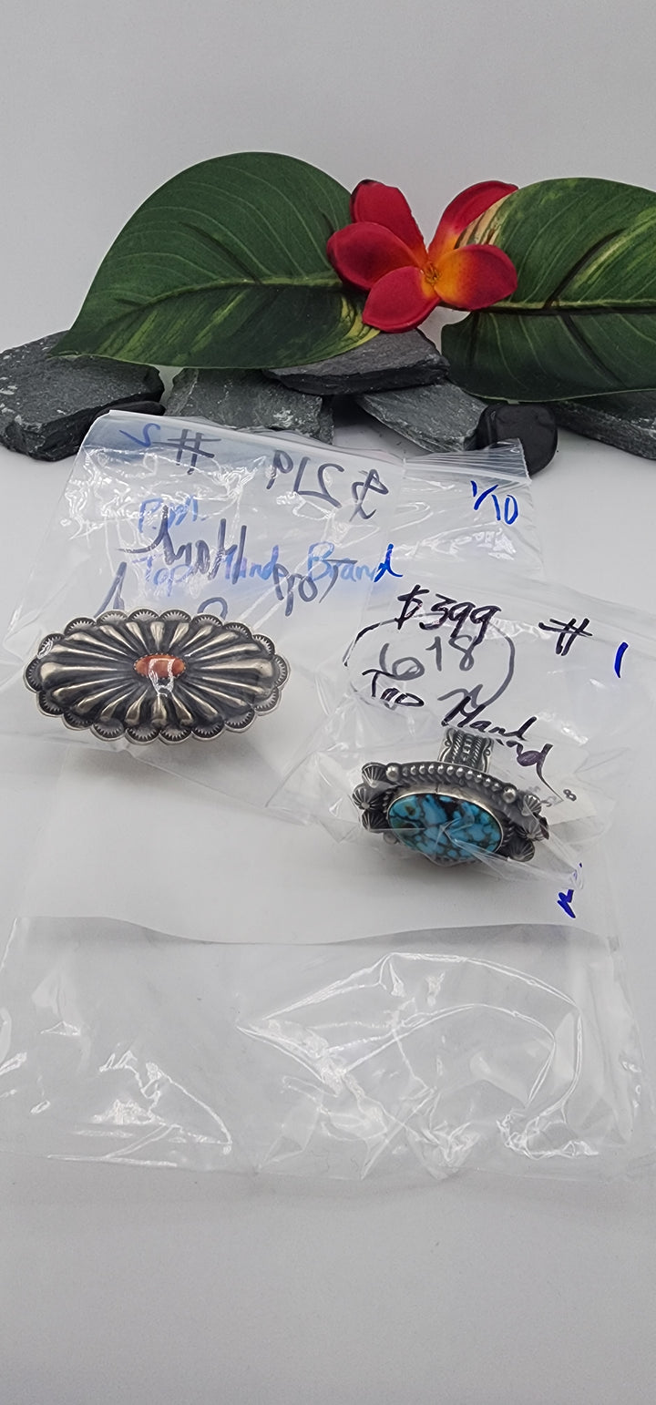 Custom sterling silver items - PM SHOW RESERVED FOR: Top Hand Brand - 1/10/2026 tiktok Live Show - 2 Sterling Silver Items