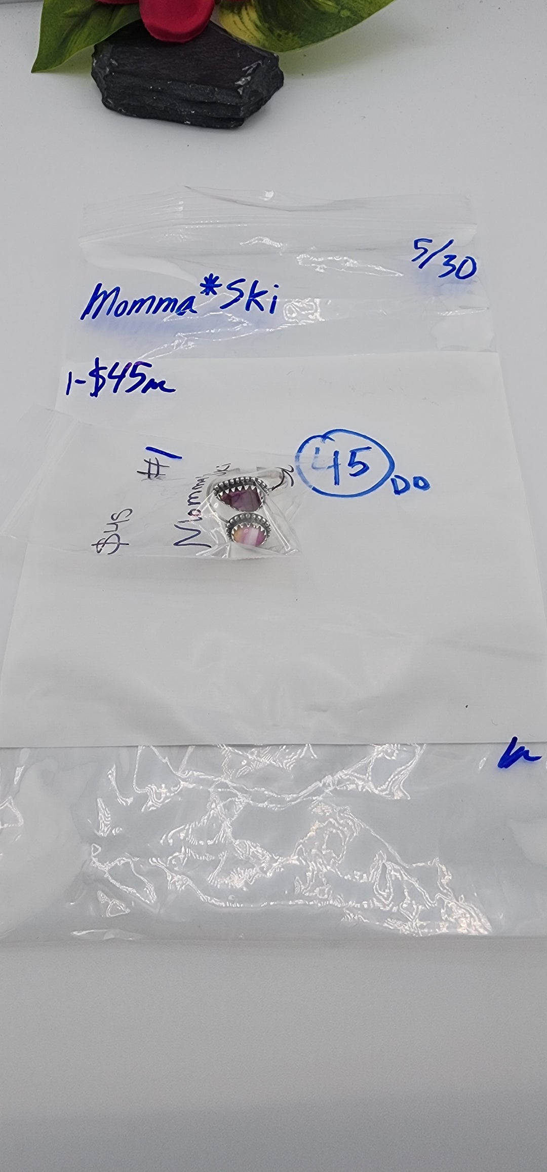 RESERVED FOR: Momma*Ski - 5/30/2025 tiktok Live Show - 1 Sterling Silver Items