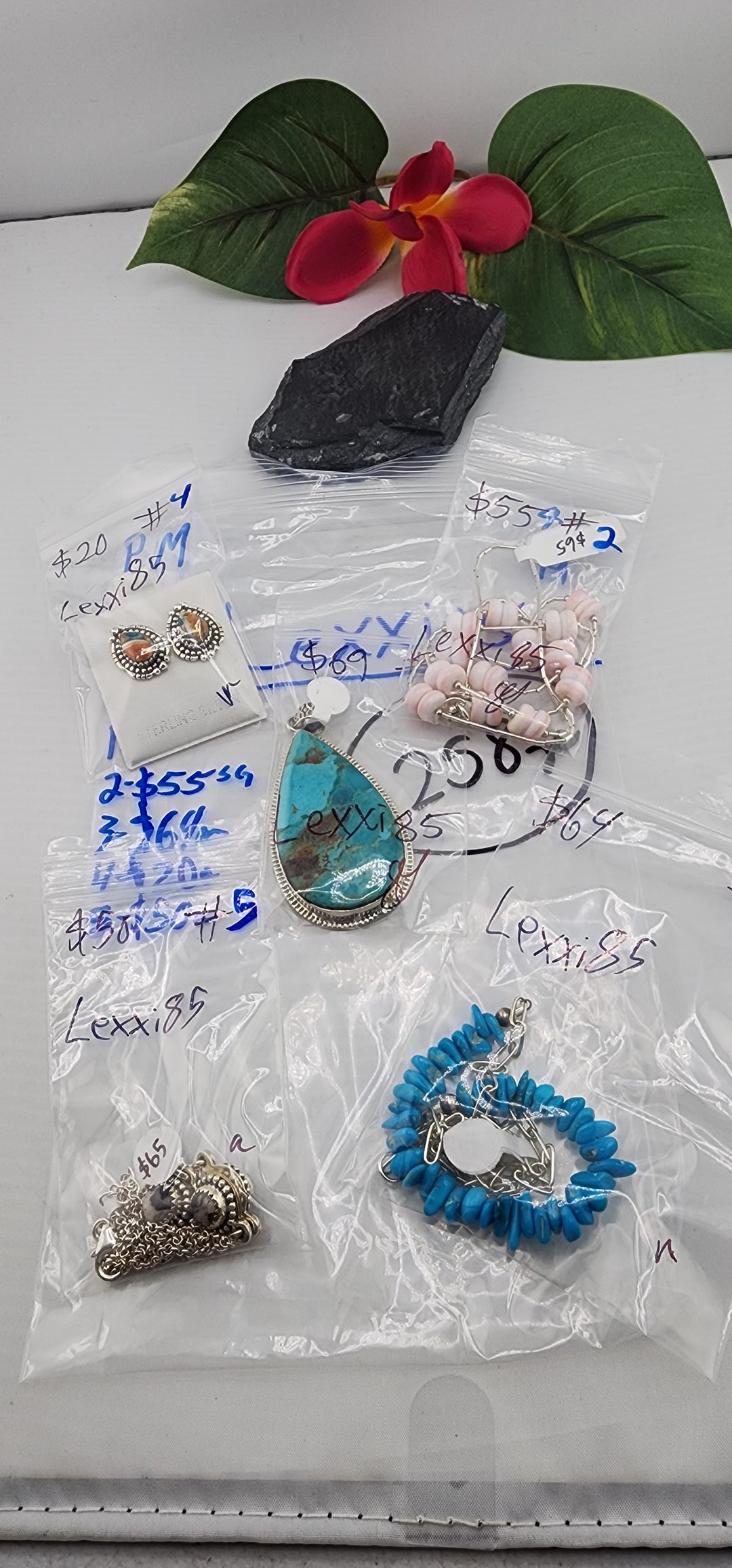 PM SHOW 48HR - RESERVED FOR: Lexxi85 - 8/19/2025 FL tiktok Live Show - 5 Sterling Silver Items