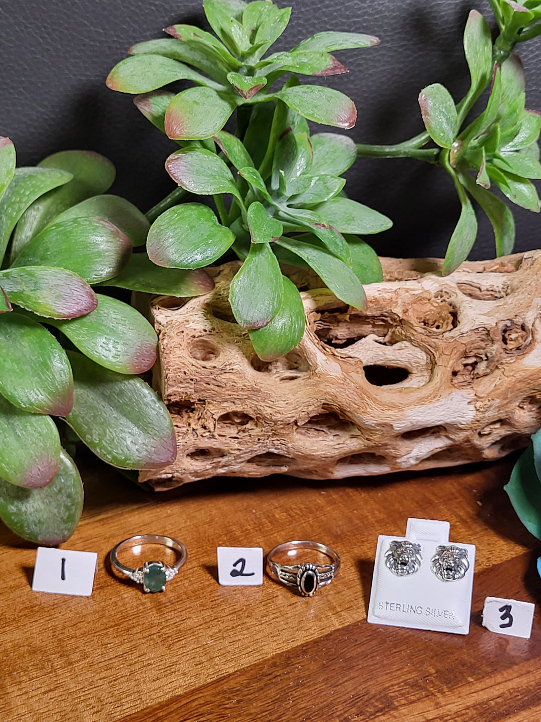 RESERVED FOR: Vivian 8/17/24- 3 Sterling Silver Items