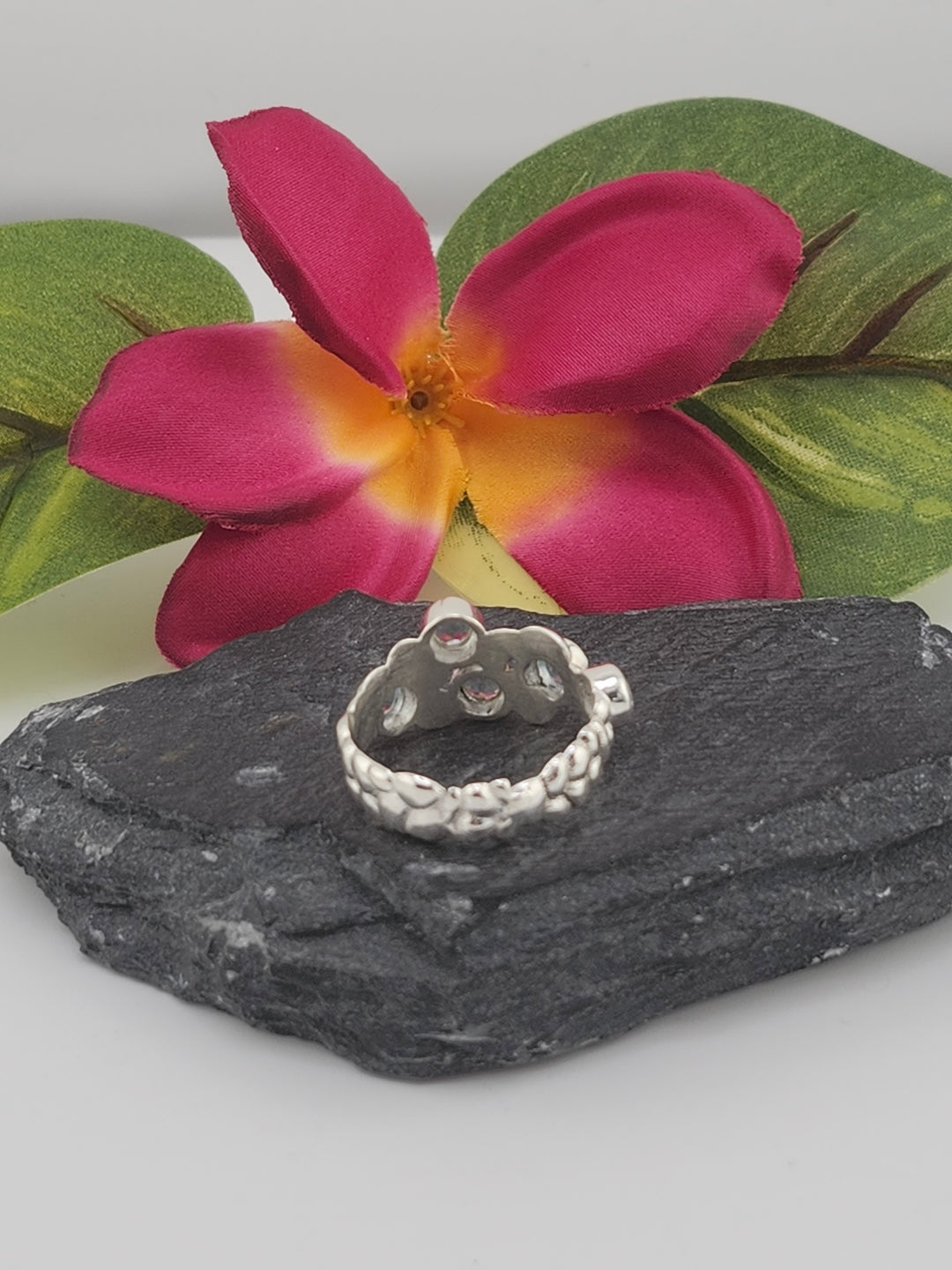 Moonstone and 925 Sterling Silver Ring