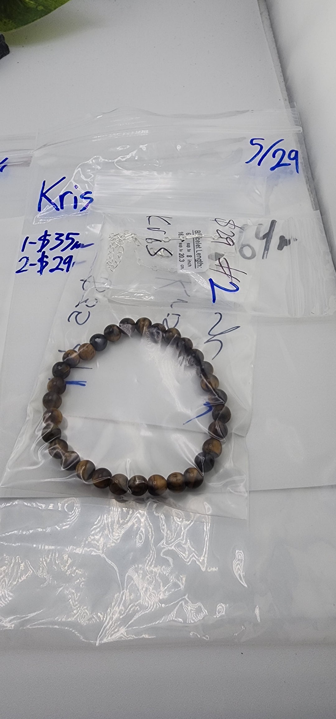 RESERVED FOR: Kris - 5/29/2025 tiktok Live Show - 2 Sterling Silver Items