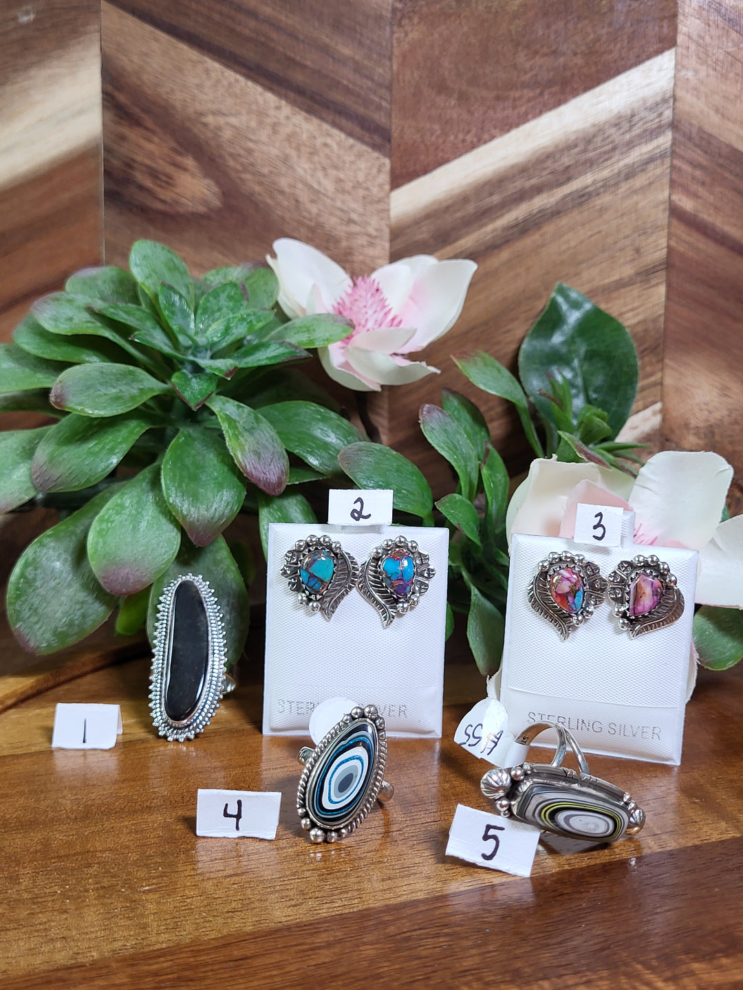 RESERVED FOR: Clarlamb 8/10/24- 5 Sterling Silver Items