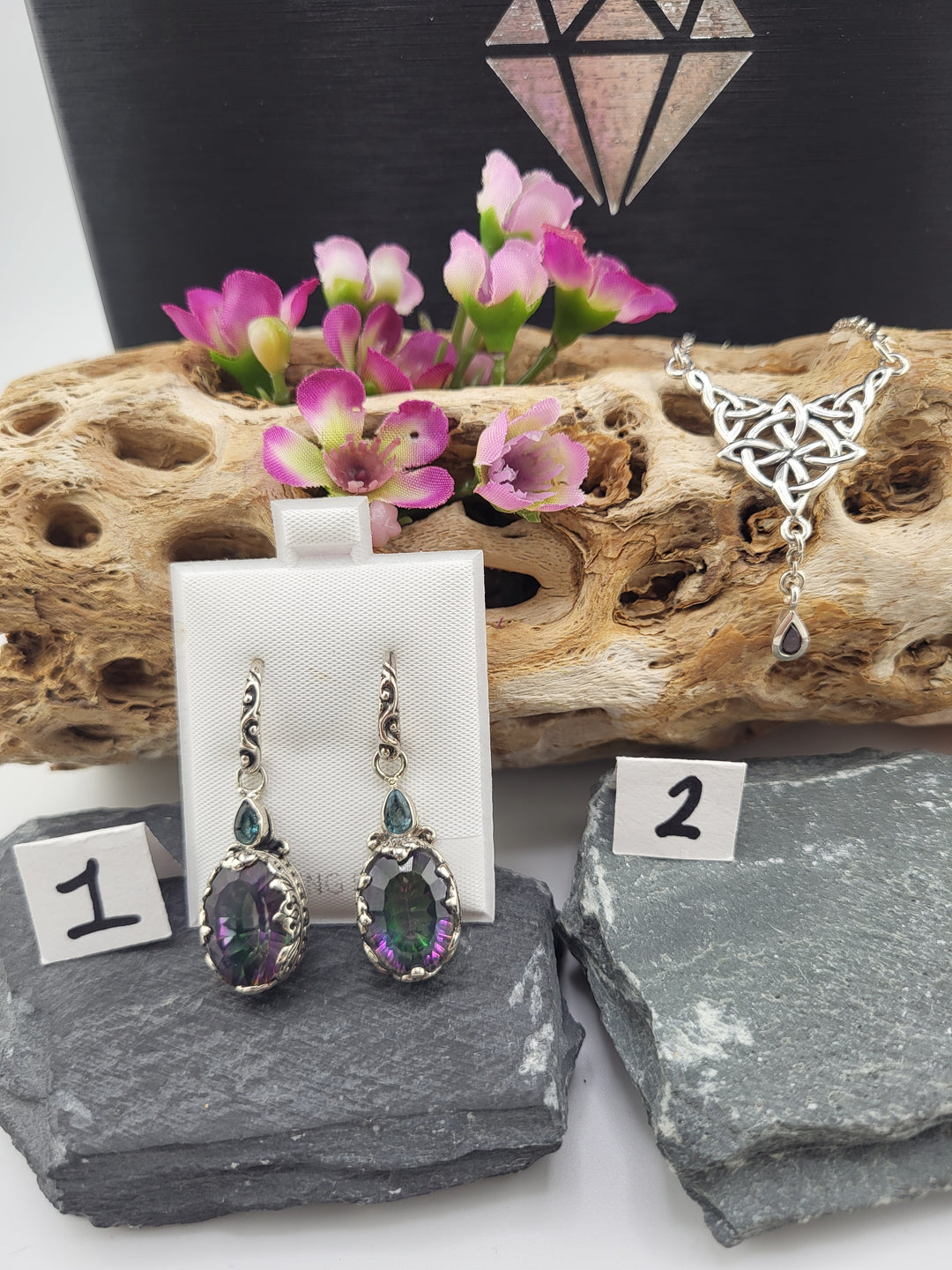RESERVED FOR: emma(fairy+stars) - 1/10/2025 - 2 Sterling Silver Items