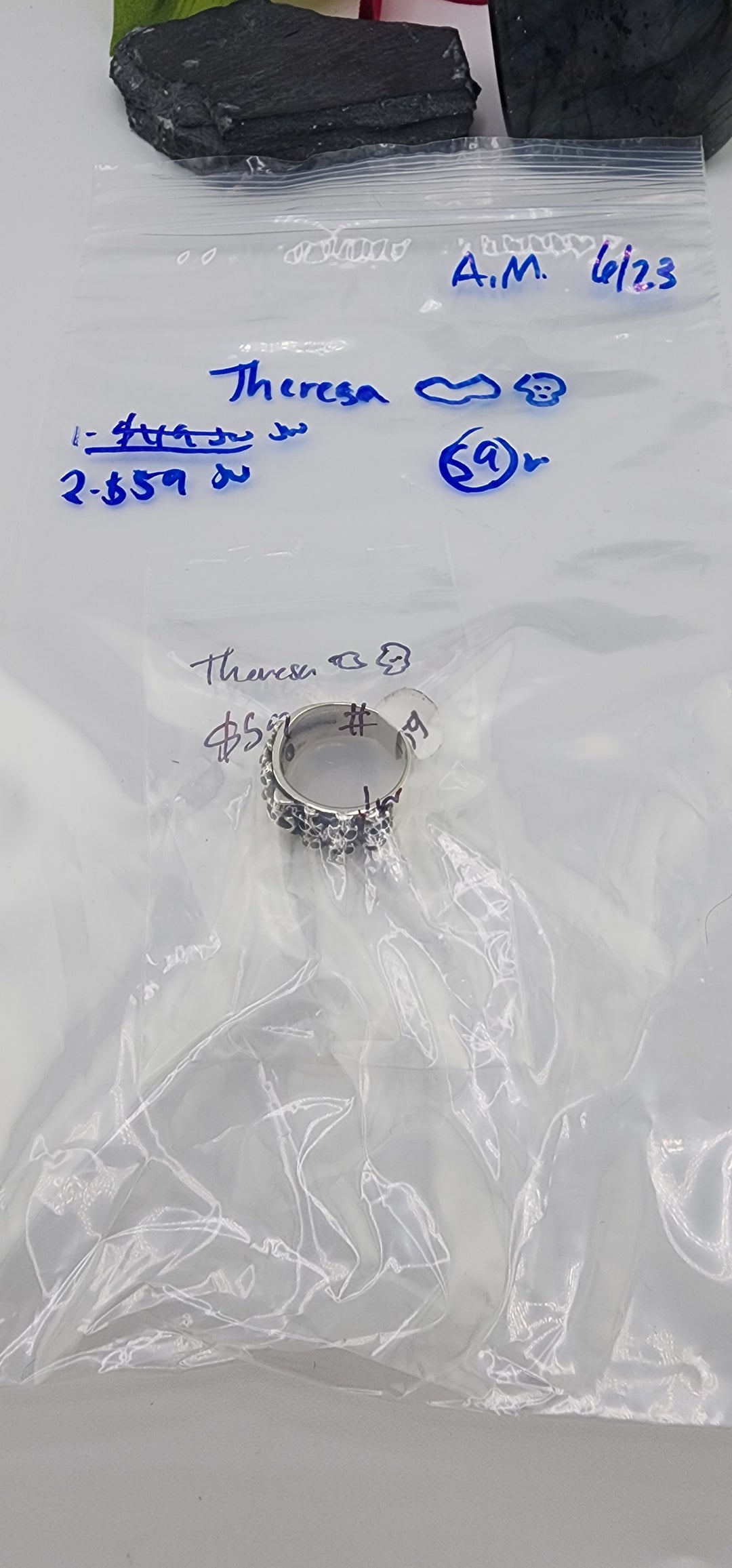 RESERVED FOR: Theresa🦇💀- 6/23/2025 tiktok A.M Live Show -1 Sterling Silver Items